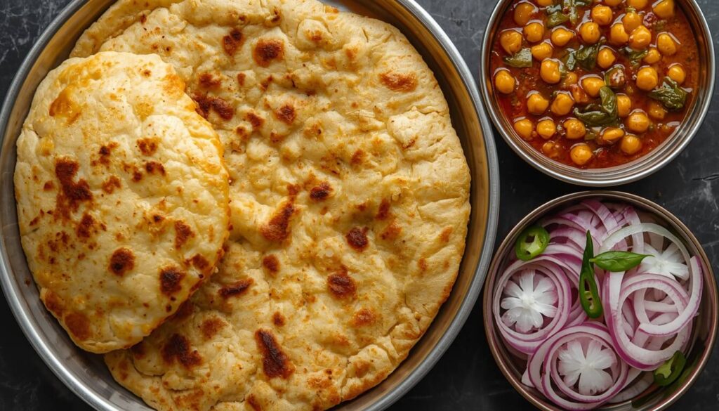 chole-bhature-indian-street-food chole bhature indian street food