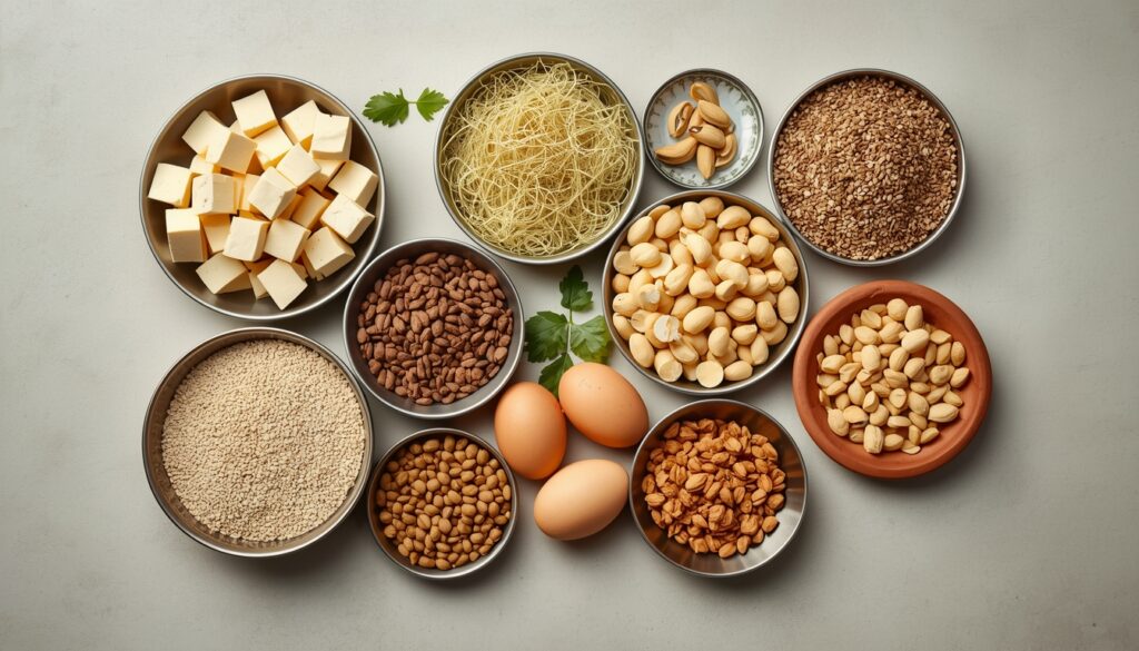 indian-protein-rich-ingredients-millets-paneer-sprouts indian protein rich ingredients millets paneer sprouts