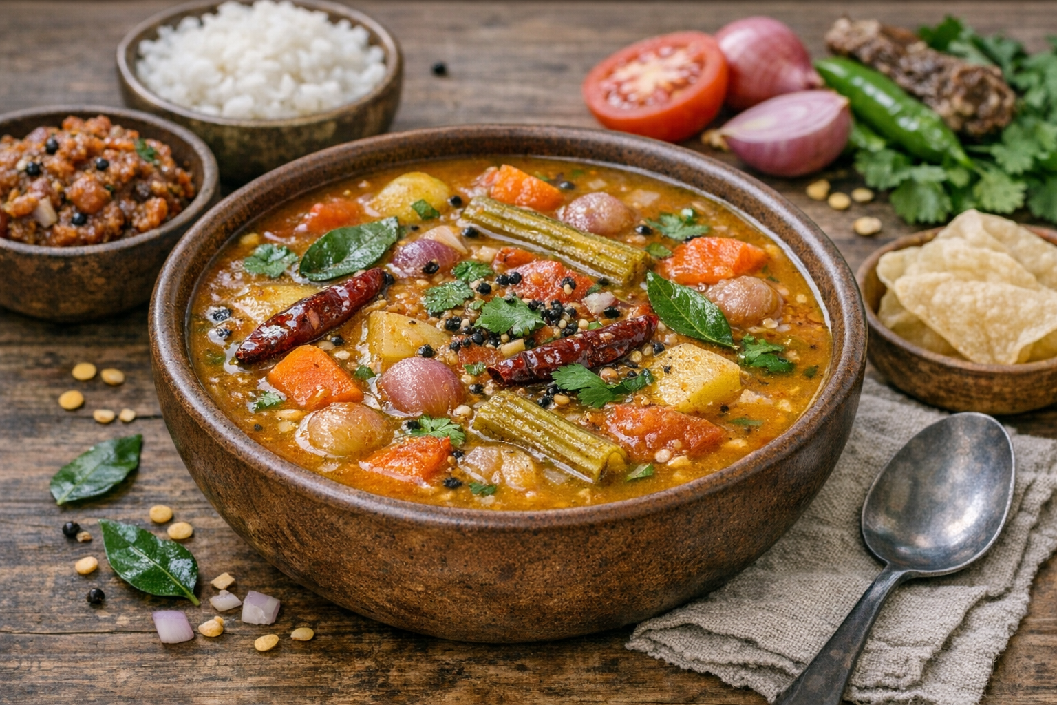 South Indian Sambar Recipe