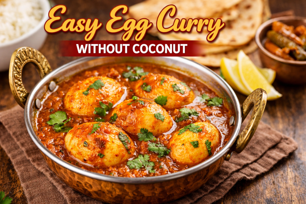 egg curry without coconut