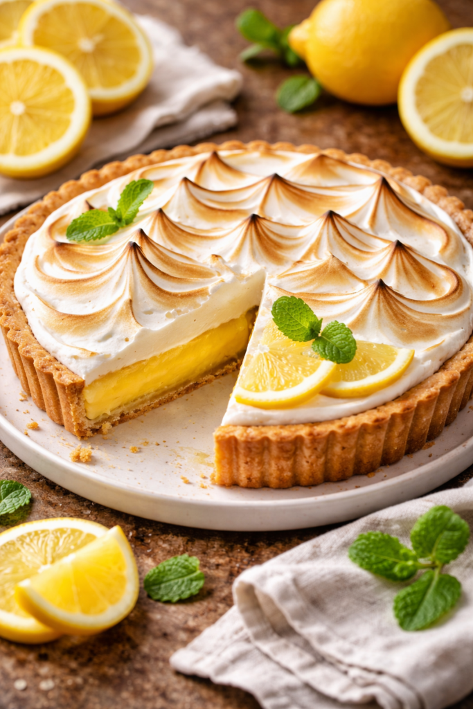 π Creamy Lemon Meringue Tart Recipe β A Dreamy Dessert That Melts in Your Mouth 1 image 7