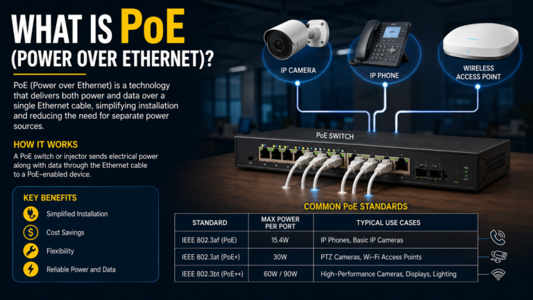 What is PoE (Power over Ethernet)? A Complete Guide for Professional AV Systems