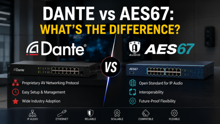 Dante vs AES67