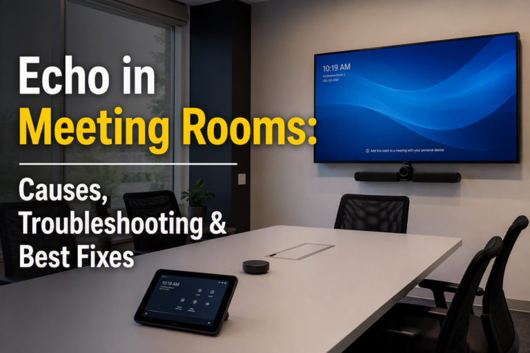 Echo in Meeting Rooms Causes