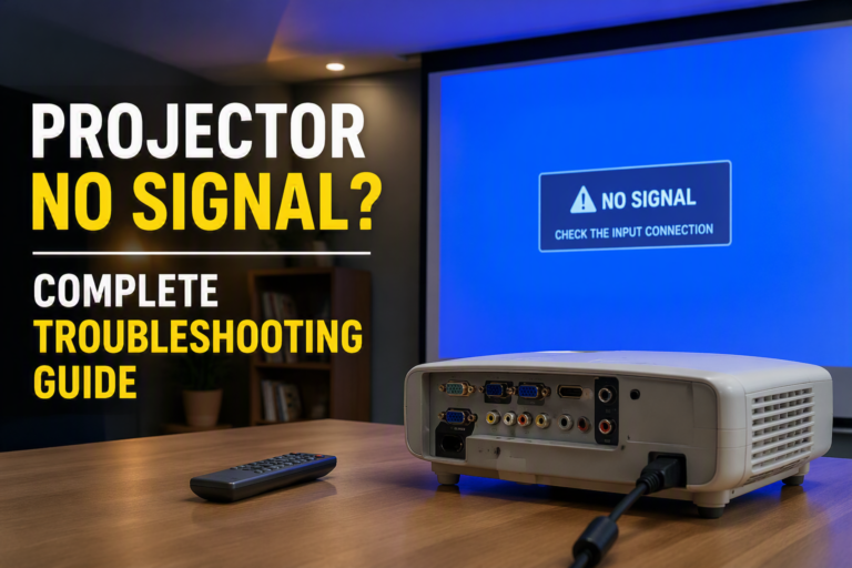 Projector No Signal?
