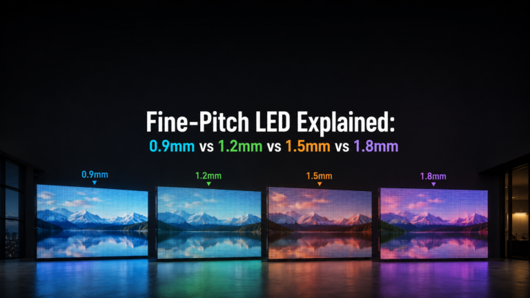 Fine-Pitch LED Explained