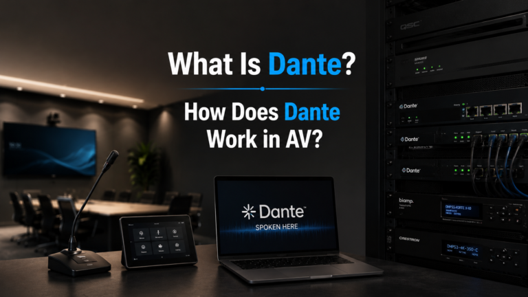 What Is Dante How Does Dante Work in AV